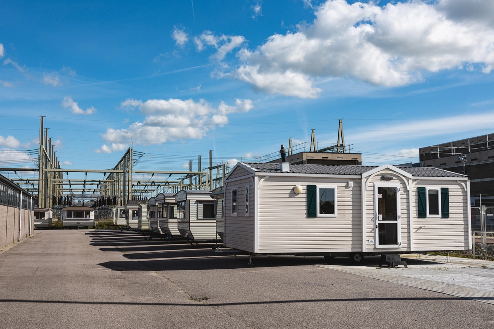 Stekelbos showroom buiten