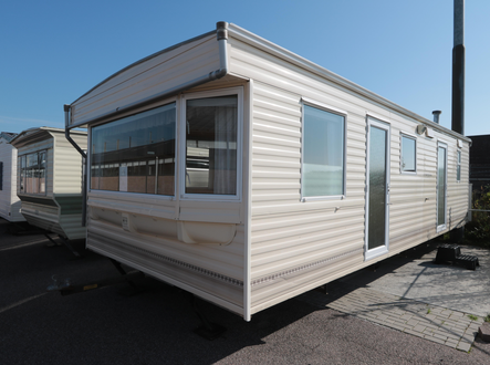 BK BlueBird Contessa, een Occasion stacaravan voor 7.950 euro - Uit voorraad leverbaar