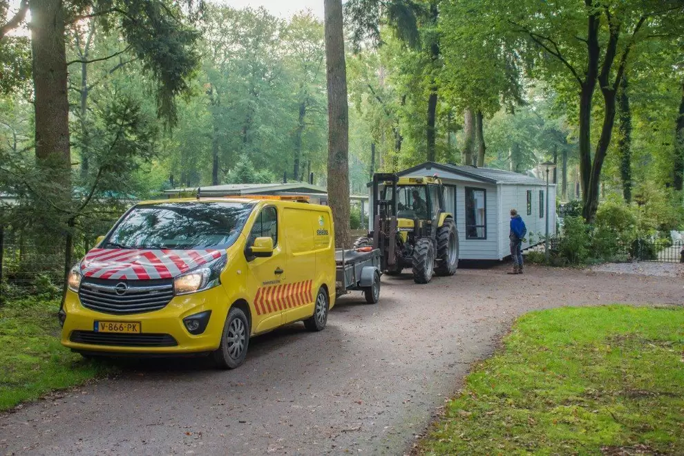 Transport von Mobilheimen