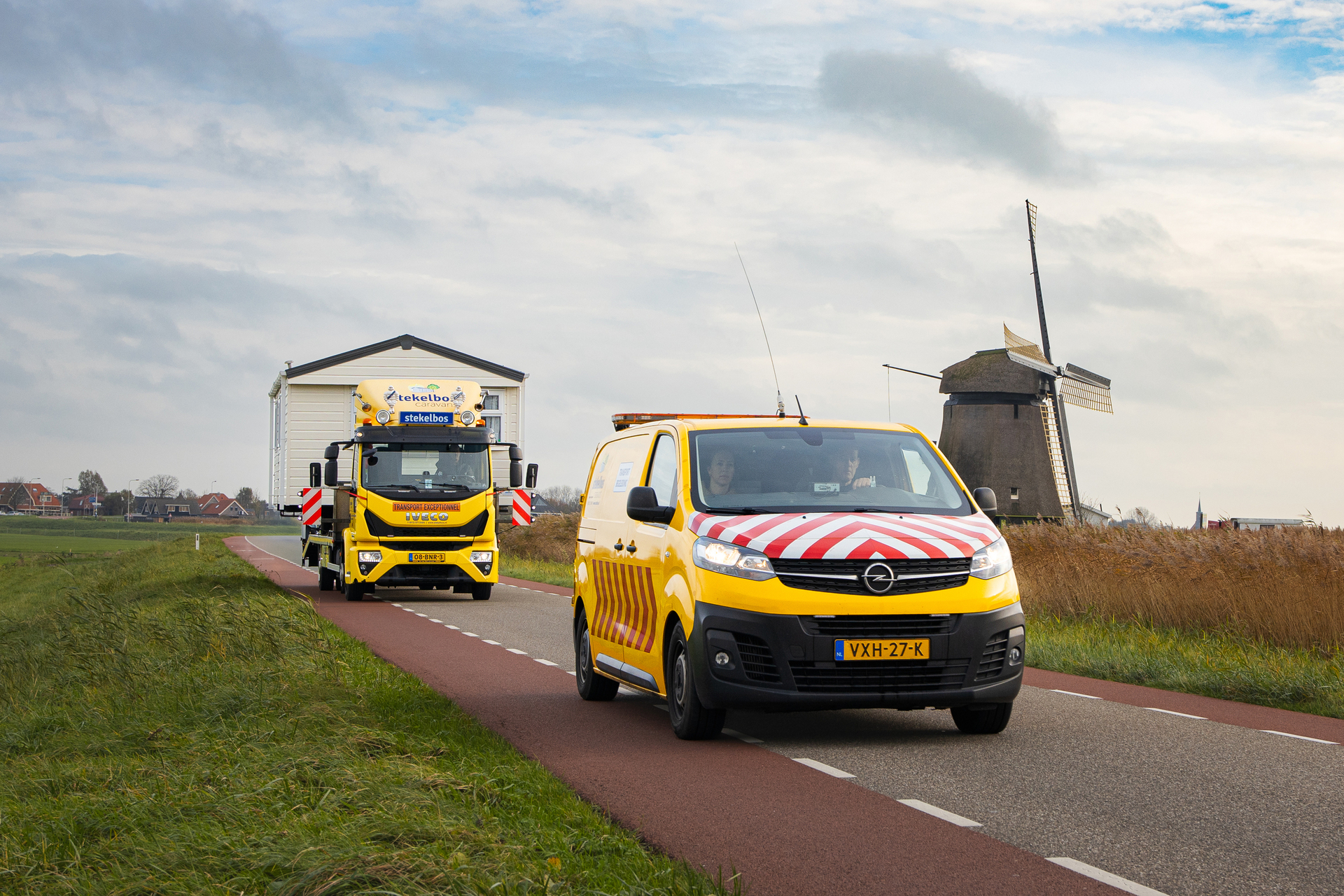 Transport stacaravan