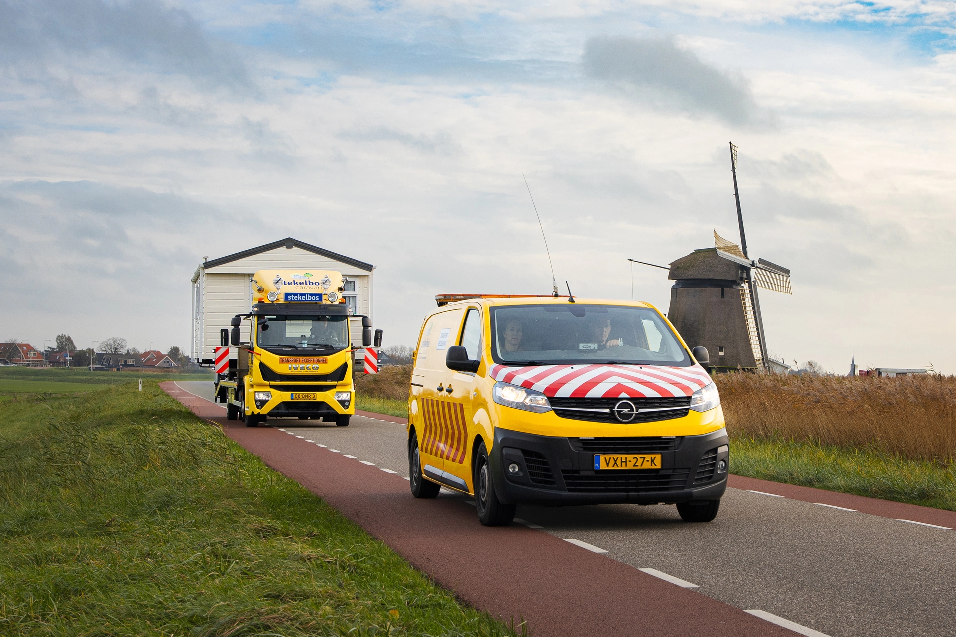 Transport von Mobilheimen