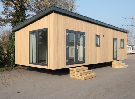 AMS Comfort Lessenaar, een Nieuw chalet voor 83.950 euro - Uit voorraad leverbaar