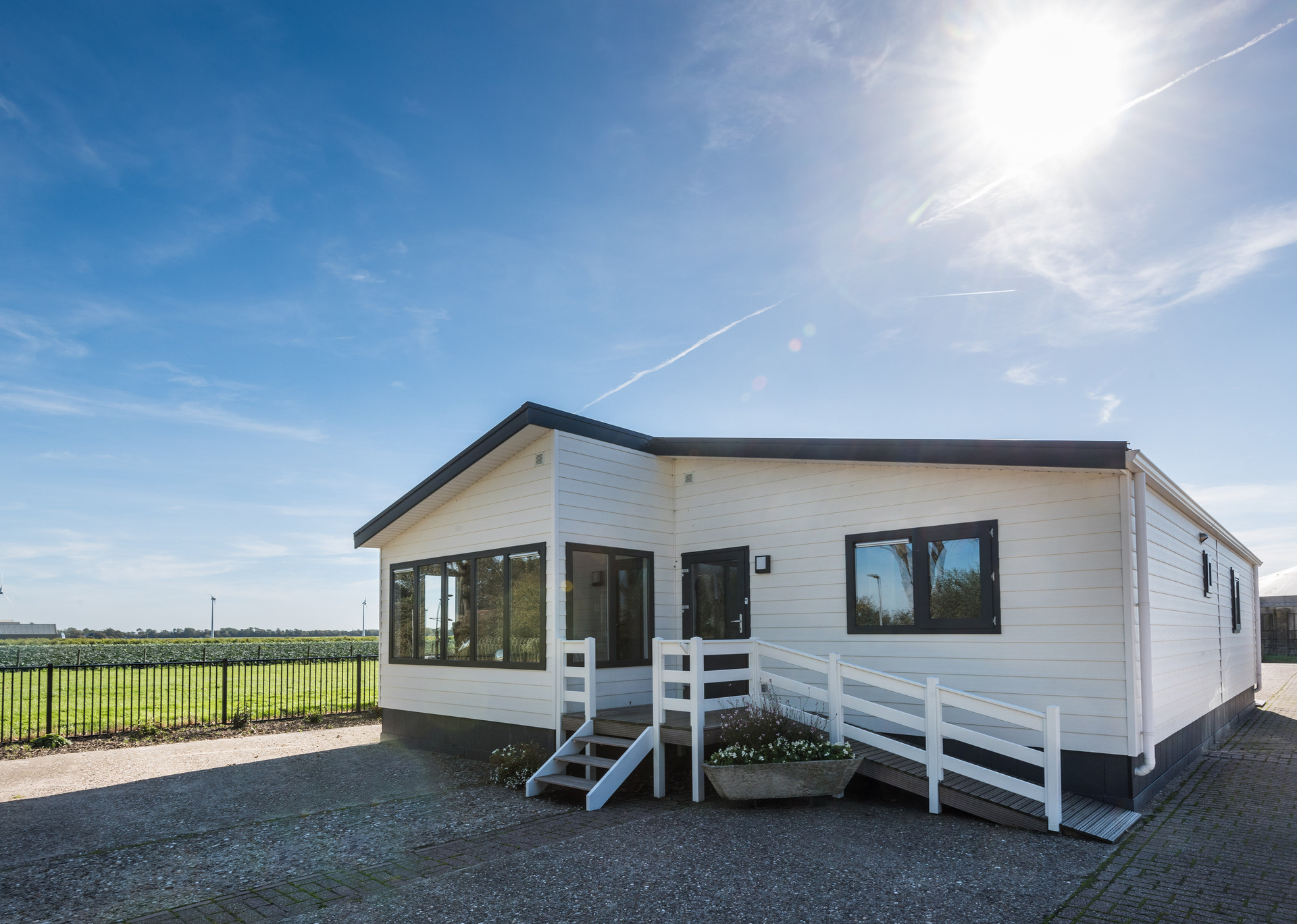 Voorbeeld van een mantelzorgwoning bij Stekelbos