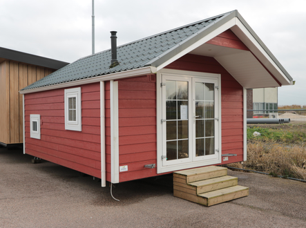 Arcabo Tiny House, een Occasion chalet voor 21.950 euro - Uit voorraad leverbaar
