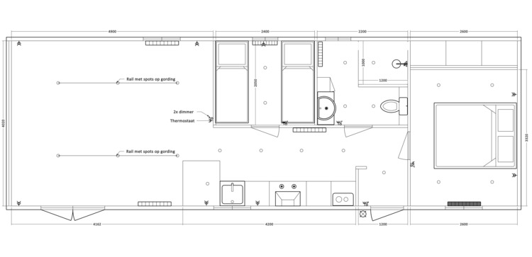 AMS 1270x430, 2 slaapkamers