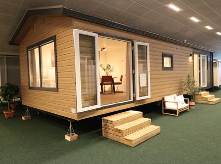 AMS Comfort, een Nieuw chalet voor 73.950 euro - Uit voorraad leverbaar