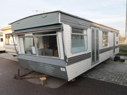 Silverstar, een Occasion stacaravan voor 2.450 euro - Uit voorraad leverbaar