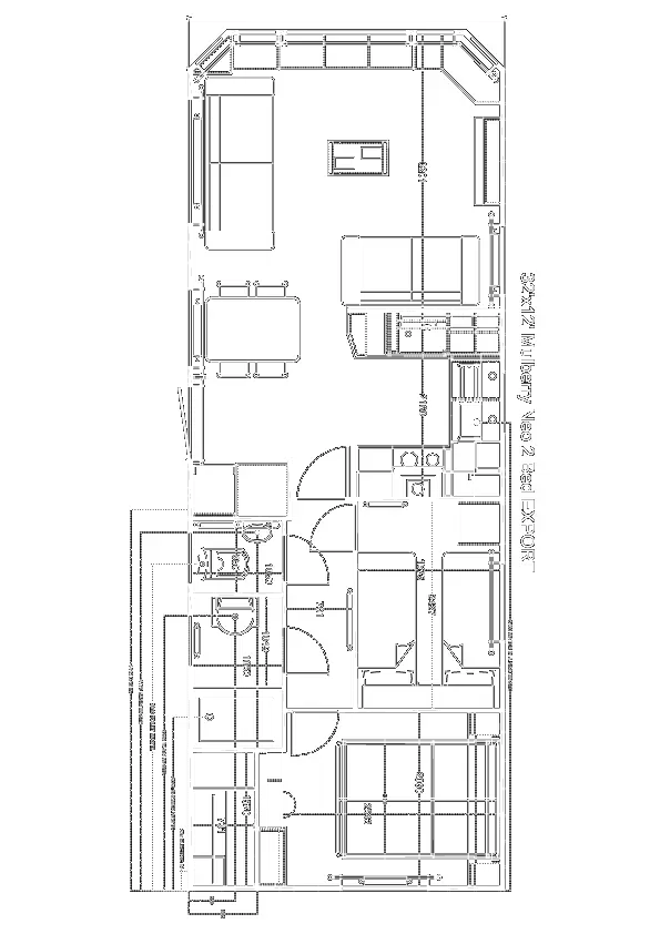 Mulberry Neo 1000x370, 2 slaapkamers