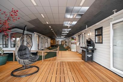 Chalet auf Privatgrundstück, ständiger Wohnsitz