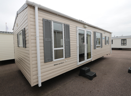 AMS Saturnus - BTW verrekenb., een Occasion stacaravan voor 14.950 euro - Uit voorraad leverbaar