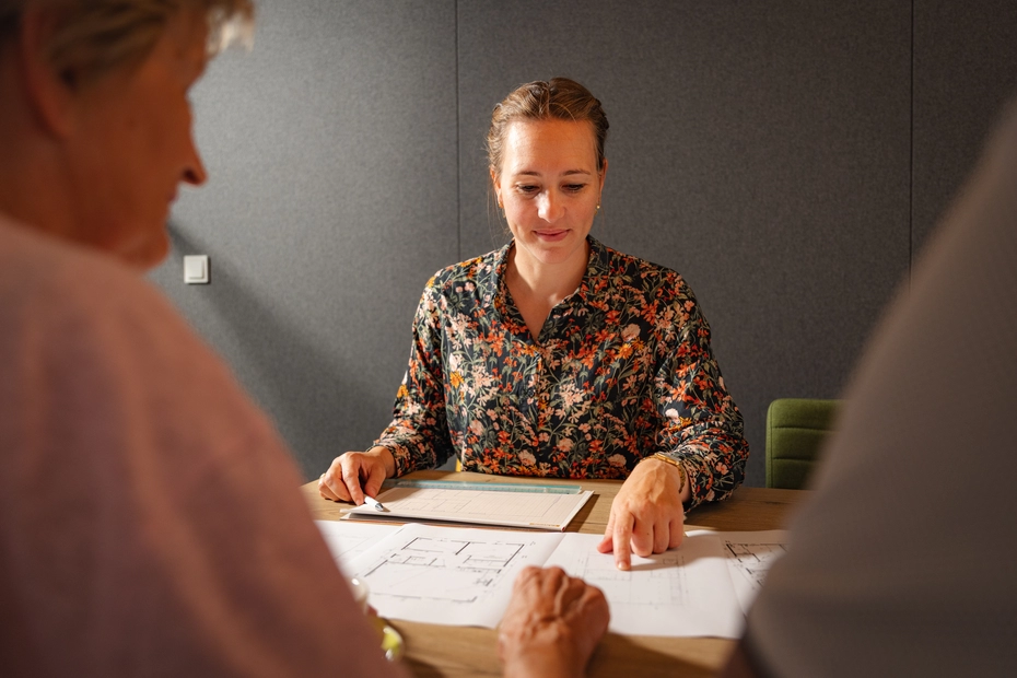 Bitte beachten Sie: Prüfen Sie den Bebauungsplan.