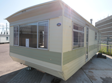 AMS 900, een Occasion stacaravan voor 3.950 euro - Uit voorraad leverbaar
