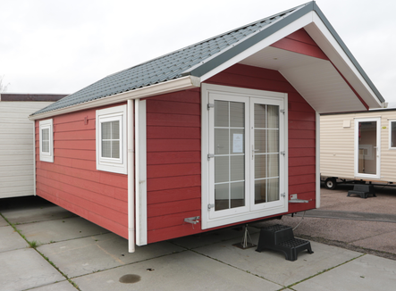 Arcabo Tiny House, een Occasion chalet voor 21.950 euro - Uit voorraad leverbaar