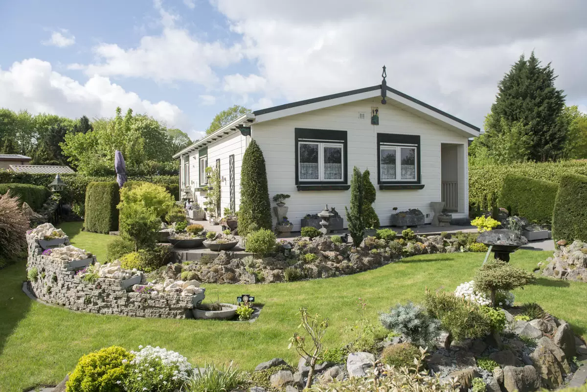 Wohnwagen - Chalet Park de Haspel