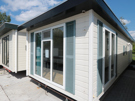 Chalet Hunze (nr. 29), een Occasion chalet voor 24.950 euro - Uit voorraad leverbaar